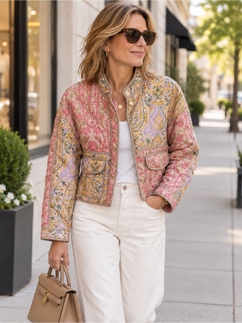 7 For All Mankind Quilted Jacket